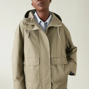 Parka coton déperlant femme