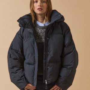 Doudoune courte matelassée femme