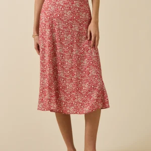 Jupe mi-longue femme tissu Liberty - Limited Collection