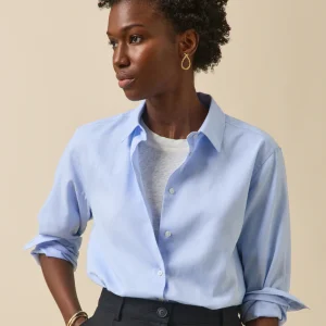 Chemise oxford femme coton biologique