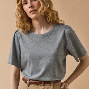 T-shirt manches courtes femme coton biologique