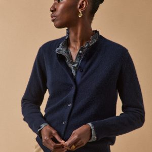 Gilet boutonné femme - Collection Cachemire