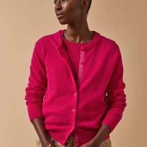 Gilet boutonné femme - Collection Cachemire