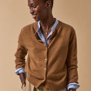 Gilet boutonné femme - Collection Cachemire