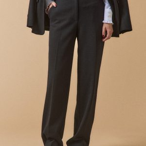 Pantalon droit tailleur femme Alma