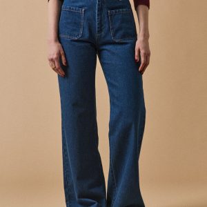 Jean flare femme Suzanne coton biologique