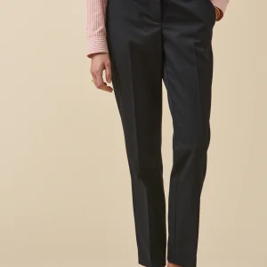 Pantalon cigarette lainage uni femme Léa