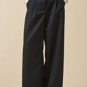 Pantalon large laine froide femme Agnès