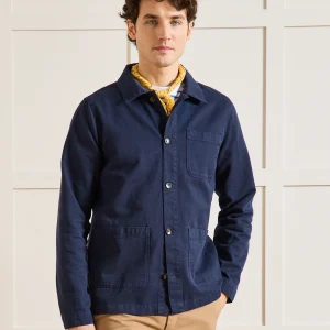 Veste worker homme twill coton recyclé
