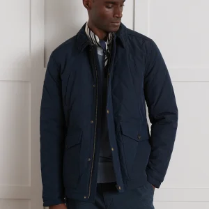 Veste matelassée homme col velours