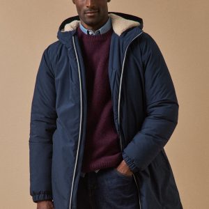 Parka longue imperméable homme