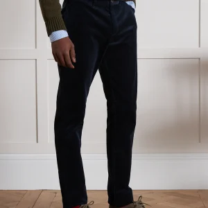 Chino velours regular homme