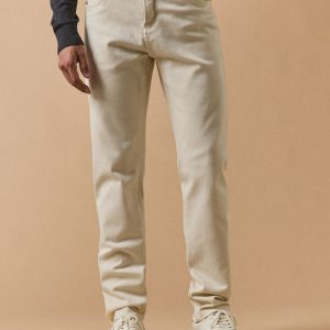 Jean écru regular homme coton biologique