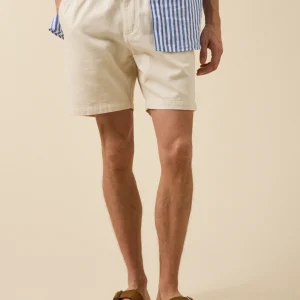 Bermuda sergé homme taille élastiquée