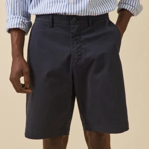 Bermuda chino homme coton stretch