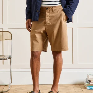 Bermuda chino homme coton stretch