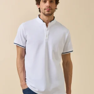 Polo col officier homme coton biologique