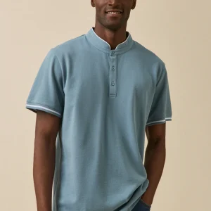 Polo col officier homme coton biologique