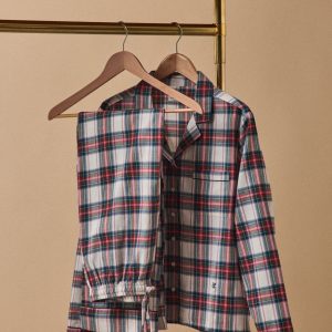 Pyjama flanelle carreaux femme