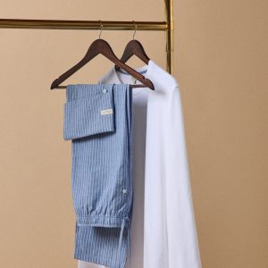 Pyjama bi-matière homme