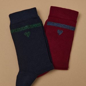 Les chaussettes femme lot de 2 - Cyrillus x les 3 Tricoteurs