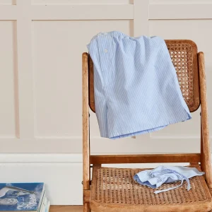 Caleçon coton rayé homme