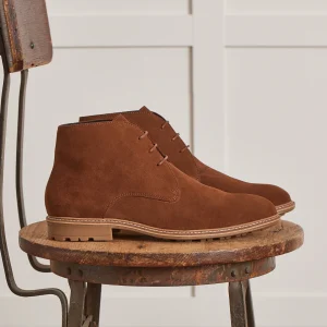 Derbies montants à lacets cuir homme