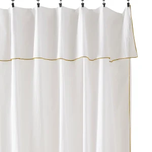 Panneau voile de coton finition point bourdon