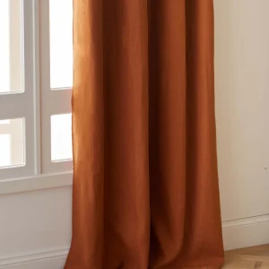 Rideau en lin occultant