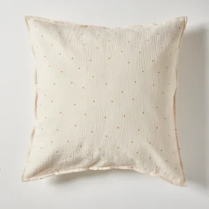 Taie d'oreiller enfant gaze de coton "Gaufrée"