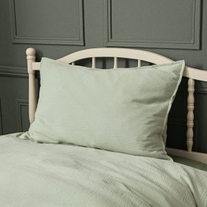 Taie d'oreiller enfant gaze de coton "Gaufrée"