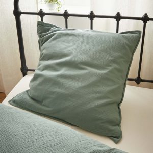 Taie d'oreiller enfant gaze de coton "Gaufrée"