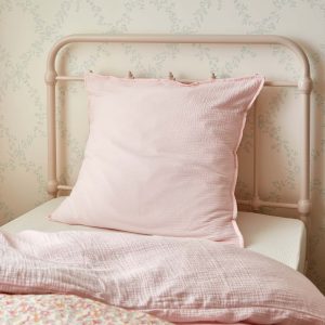 Taie d'oreiller enfant gaze de coton "Gaufrée"