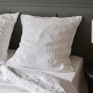 Taie d'oreiller lin lavé "Cocoon"