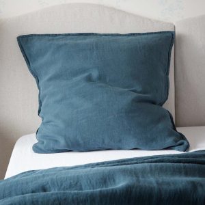 Taie d'oreiller lin lavé "Cocoon"