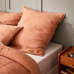 Taie d'oreiller lin lavé "Cocoon"