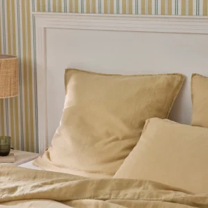 Taie d'oreiller lin lavé "Cocoon"