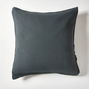 Taie d'oreiller gaze de coton "Gaufrée"