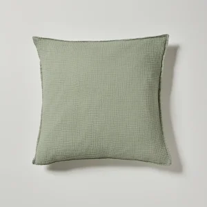 Taie d'oreiller gaze de coton "Gaufrée"