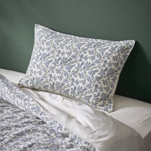 Taie d'oreiller gaze de coton "Armande"
