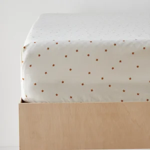 Drap-housse coton étoiles "Aviateur"