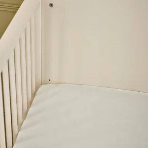 Drap-housse bébé en percale de coton