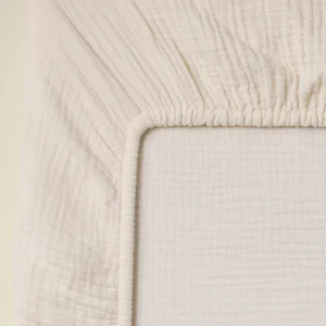 Drap-housse gaze de coton