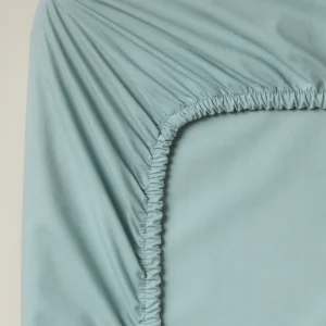 Drap-housse percale de coton "Axel"