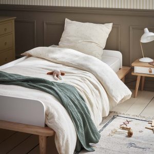 Housse de couette gaze de coton "Gaufrée"