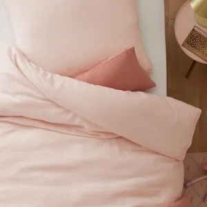 Housse de couette gaze de coton "Gaufrée"