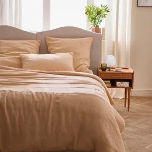 Housse de couette gaze de coton "Gaufrée"