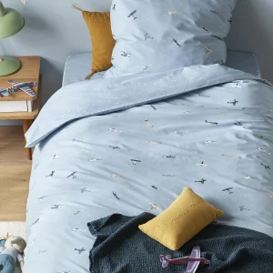 Housse de couette coton "Aviateur"