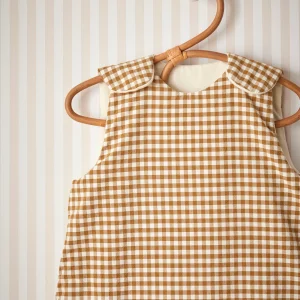 Gigoteuse vichy en percale de coton TOG 2