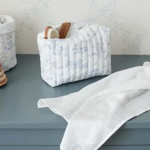 Trousse de toilette esprit toile de Jouy